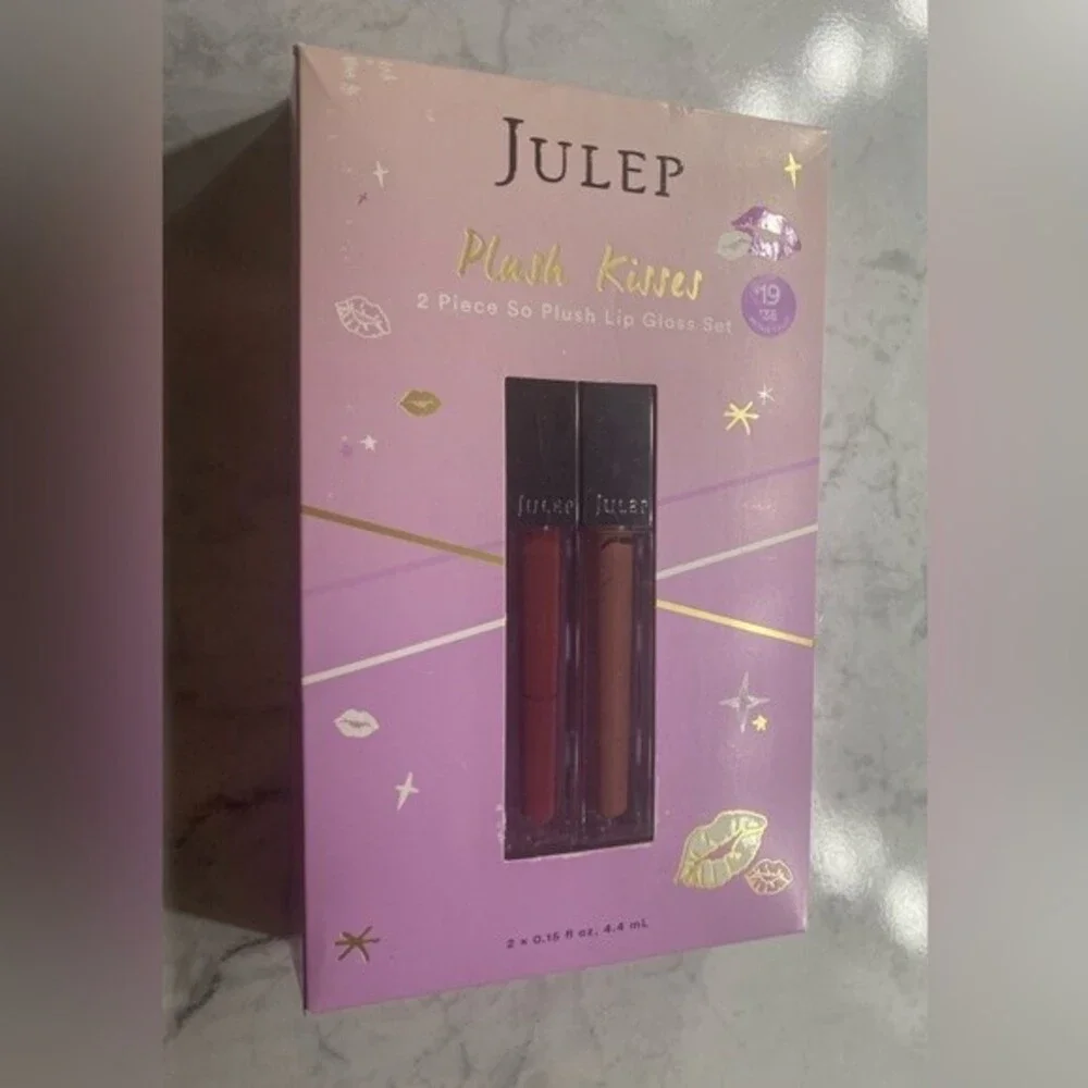 NIB Julep Plush Kisses So Plush Lip Gloss Set Ultra-hydrating lip gloss